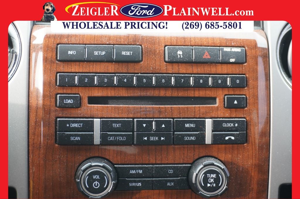 2010 Ford F-150 Lariat Ext Cab 4x4 V8 Heated & Cooled Seats Chrome Pkg T