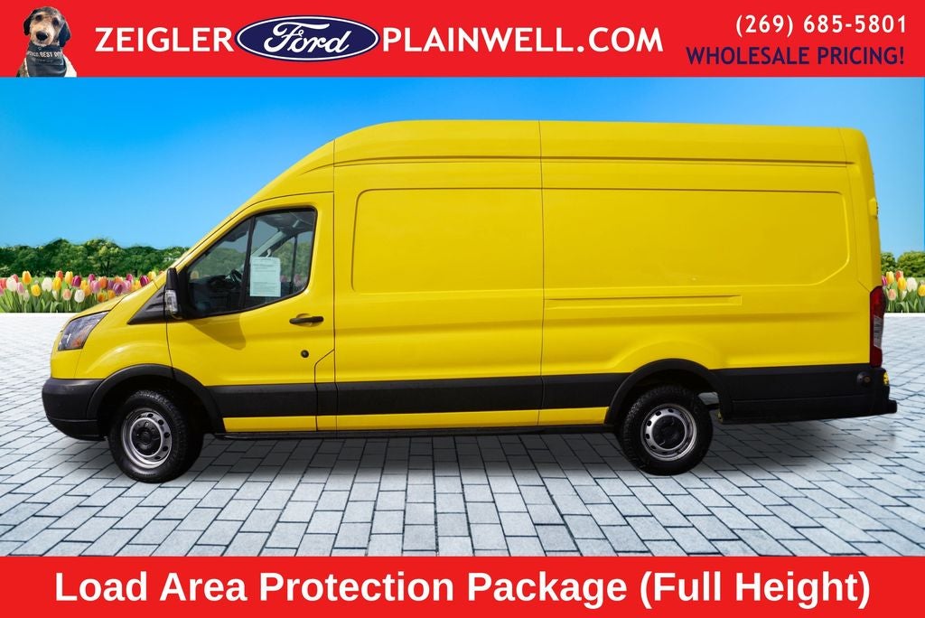 2019 Ford Transit-250 Base EXTENDED LEGNTH HIGH ROOF CARGO VAN V6 REAR CAMERA