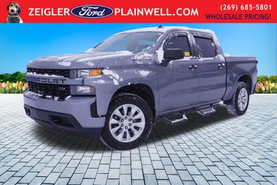 2022 Chevrolet Silverado 1500 LTD Custom CREW CAB 4X4 BLACK APPEARANCE PLG 20' WHEELS