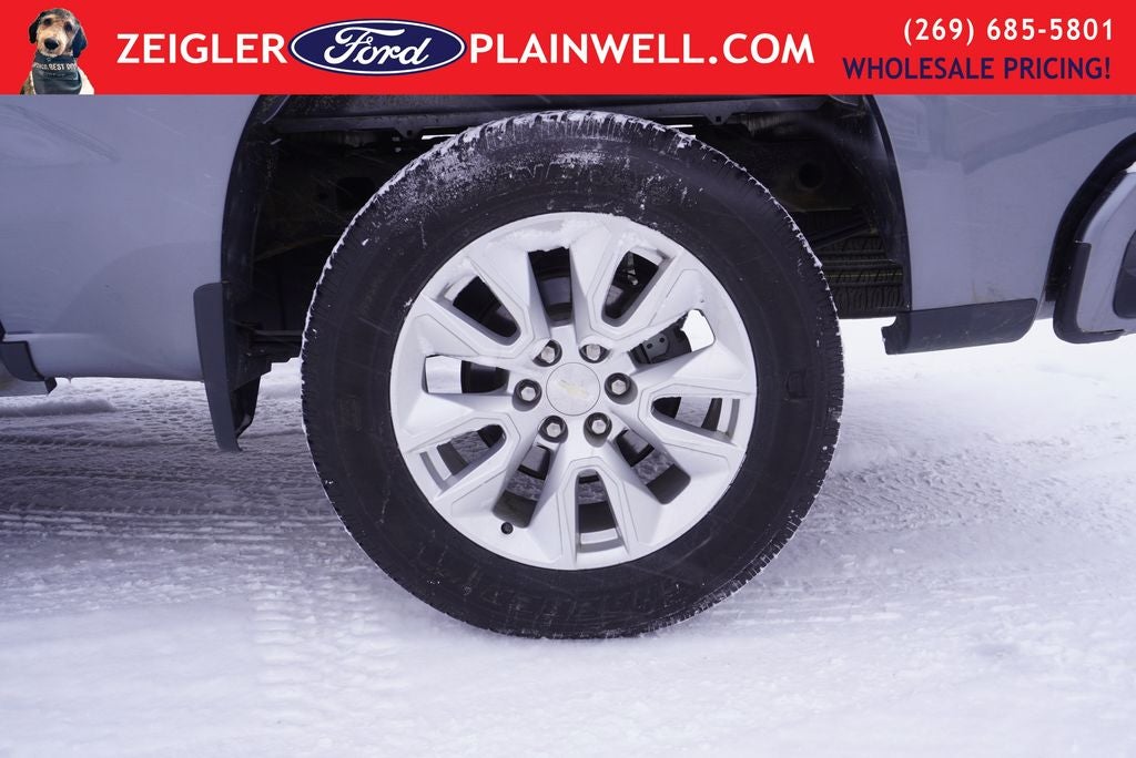 2022 Chevrolet Silverado 1500 LTD Custom CREW CAB 4X4 BLACK APPEARANCE PLG 20' WHEELS