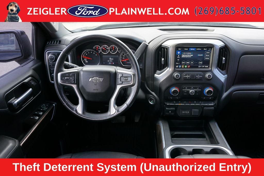 2021 Chevrolet Silverado 1500 LT Trail Boss Z71 PKG LEATHER 20' BLACK WHEELS