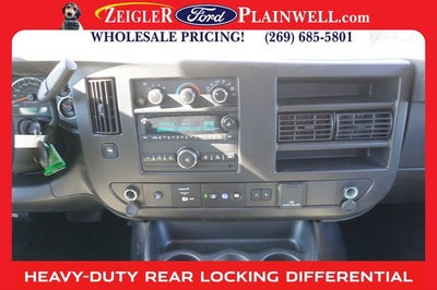 2023 GMC Savana 3500 LT 15 Passenger Extended WB Chrome Pkg Rear Camera