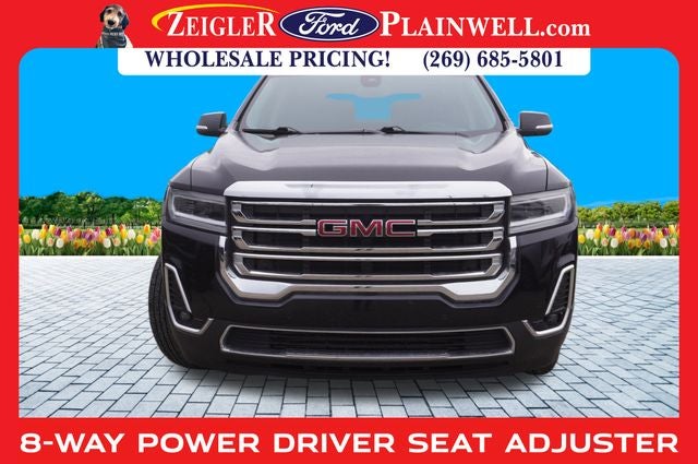 2021 GMC Acadia SLT V6 AWD Leather Power Moonroof Nav Heated Leather