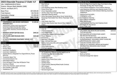 2023 Chevrolet Traverse LT 1LT