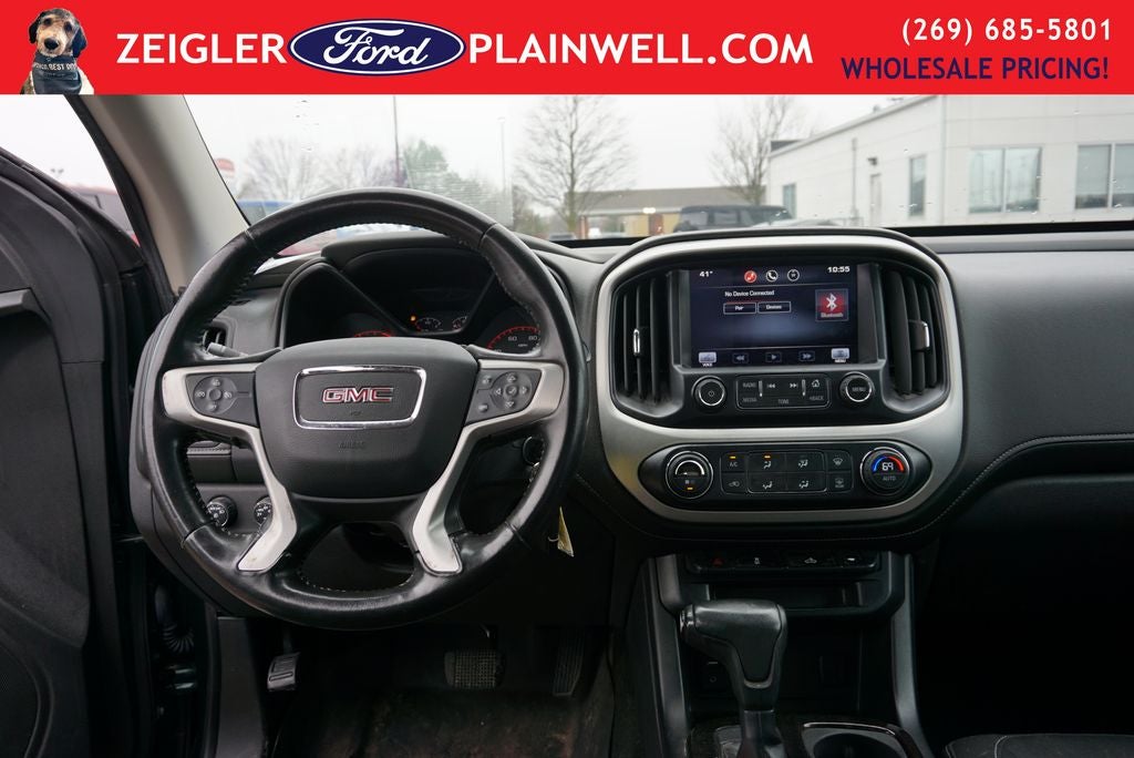 2015 GMC Canyon SLE1 Extended Cab 4x4 V6 Chrime Running Boards Tonneau