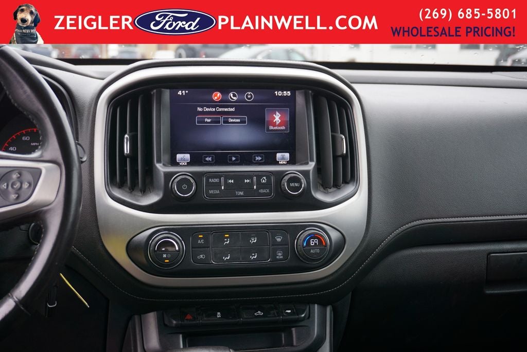 2015 GMC Canyon SLE1 Extended Cab 4x4 V6 Chrime Running Boards Tonneau