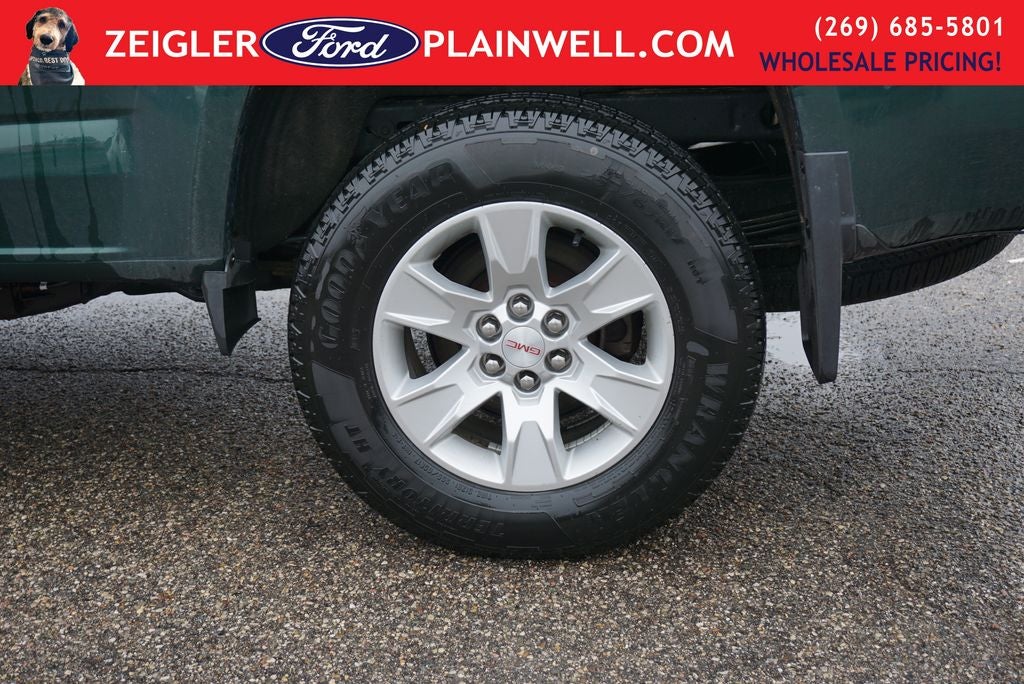 2015 GMC Canyon SLE1 Extended Cab 4x4 V6 Chrime Running Boards Tonneau