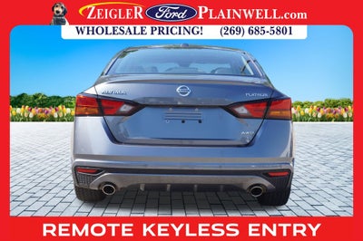 2019 Nissan Altima 2.5 Platinum AWD NAV Heated Leather Heated Steering Power Moonr