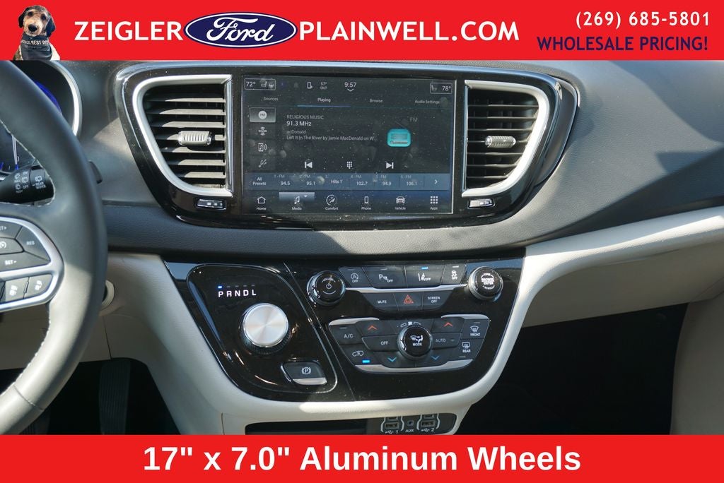 2024 Chrysler Pacifica Touring L Leather Rear Cameta Power Slider Doors