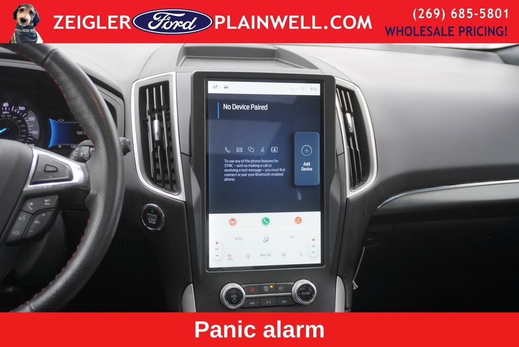 2024 Ford Edge ST Line AWD Panoramic Roof Heated Seats & Steering Convien