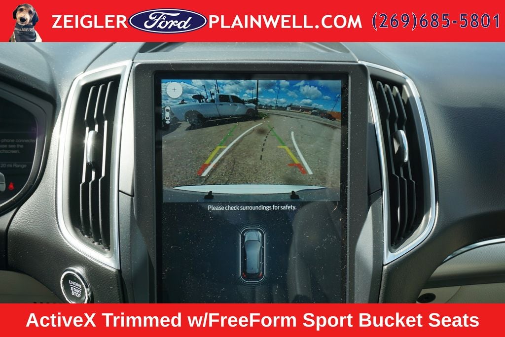 2024 Ford Edge Titanium AWD Panoramic Roof Heated Cooled Leather Navigatio