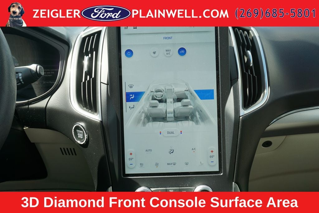 2024 Ford Edge Titanium AWD Panoramic Roof Heated Cooled Leather Navigatio