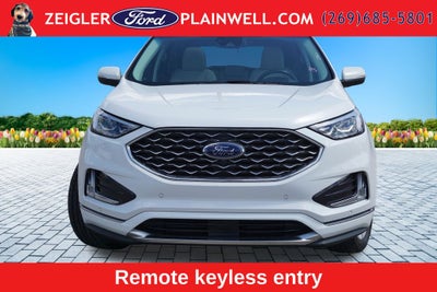 2024 Ford Edge Titanium AWD Panoramic Roof Heated Cooled Leather Navigatio