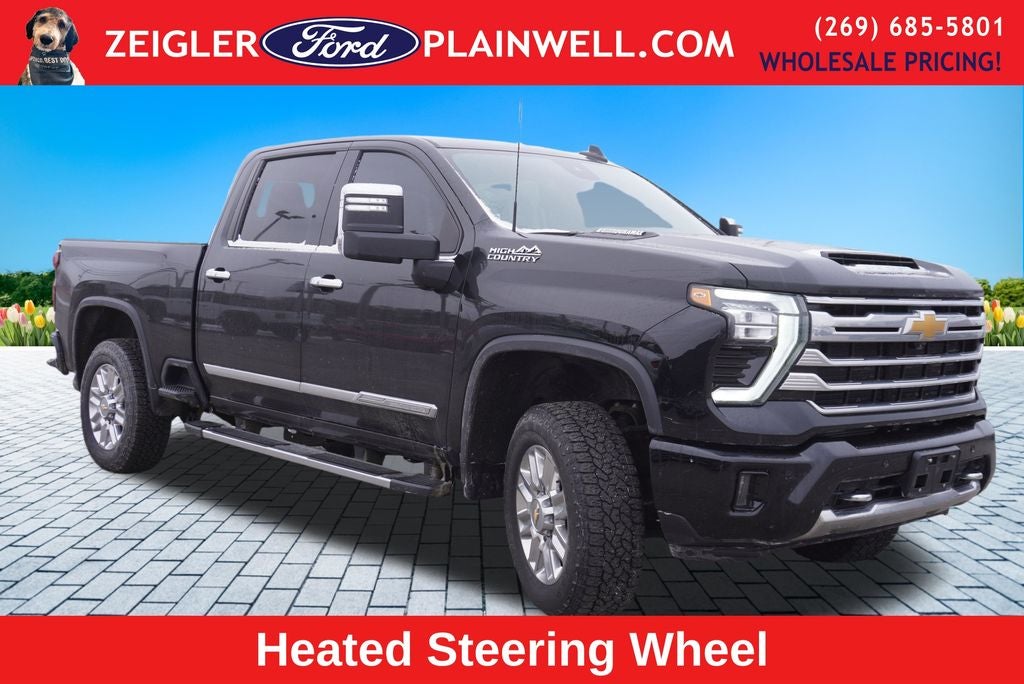 2024 Chevrolet Silverado 2500HD High Country Crew Cab 4x4 Duramax Turbo Diesel Leather Nav Moon