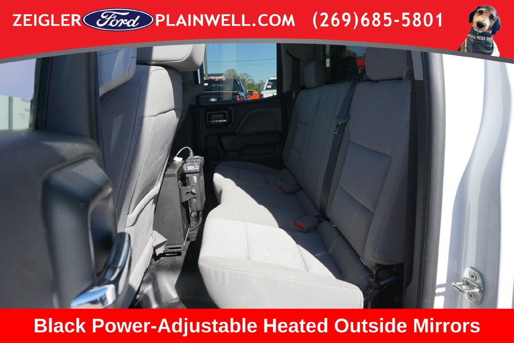 2019 Chevrolet Silverado 1500 LD WT Double Cab 4x4 V8 5.3 Liter Rear Topper