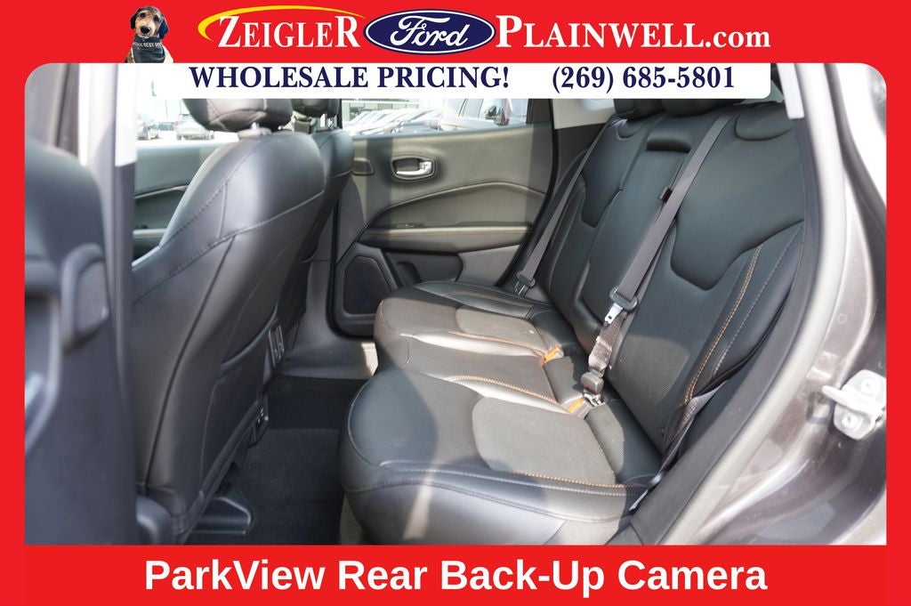 2021 Jeep Compass Limited 4x4 Leather Power Moonroof