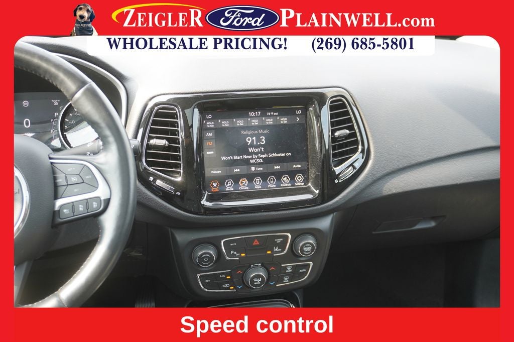 2021 Jeep Compass Limited 4x4 Leather Power Moonroof