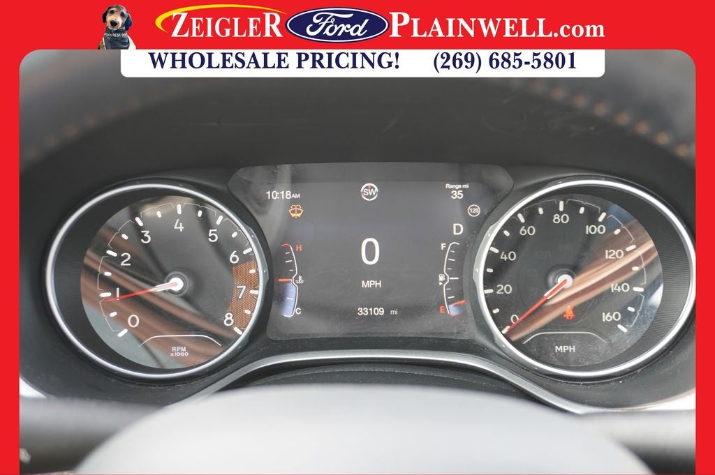 2021 Jeep Compass Limited 4x4 Leather Power Moonroof