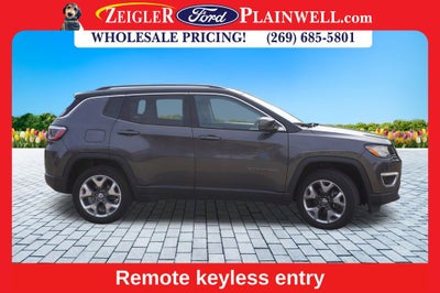 2021 Jeep Compass Limited 4x4 Leather Power Moonroof