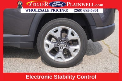 2021 Jeep Compass Limited 4x4 Leather Power Moonroof