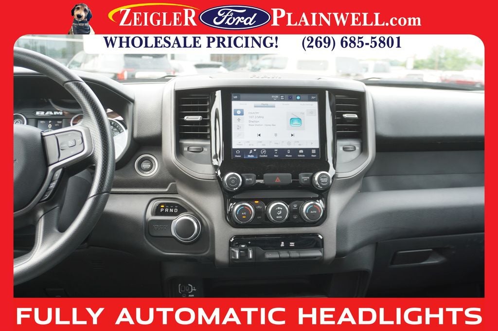 2023 RAM 3500 Tradesman 4x4 CREW CAB LONG BOX 6.4L V8 Nav HD Vinyl Seat Tr