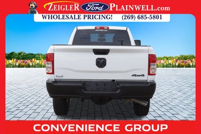 2023 RAM 3500 Tradesman 4x4 CREW CAB LONG BOX 6.4L V8 Navigation HD Vinyl