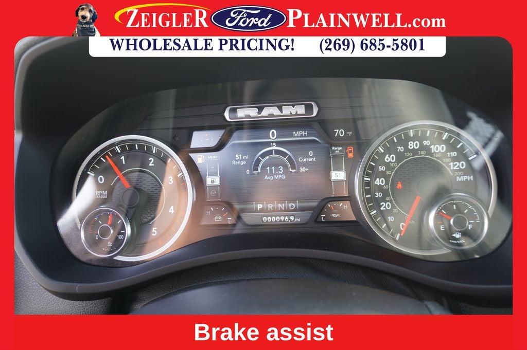 2024 RAM 3500 Tradesman CREW CAB 4X4 V8 6.7L CUMMINGS TURBO DIESEL