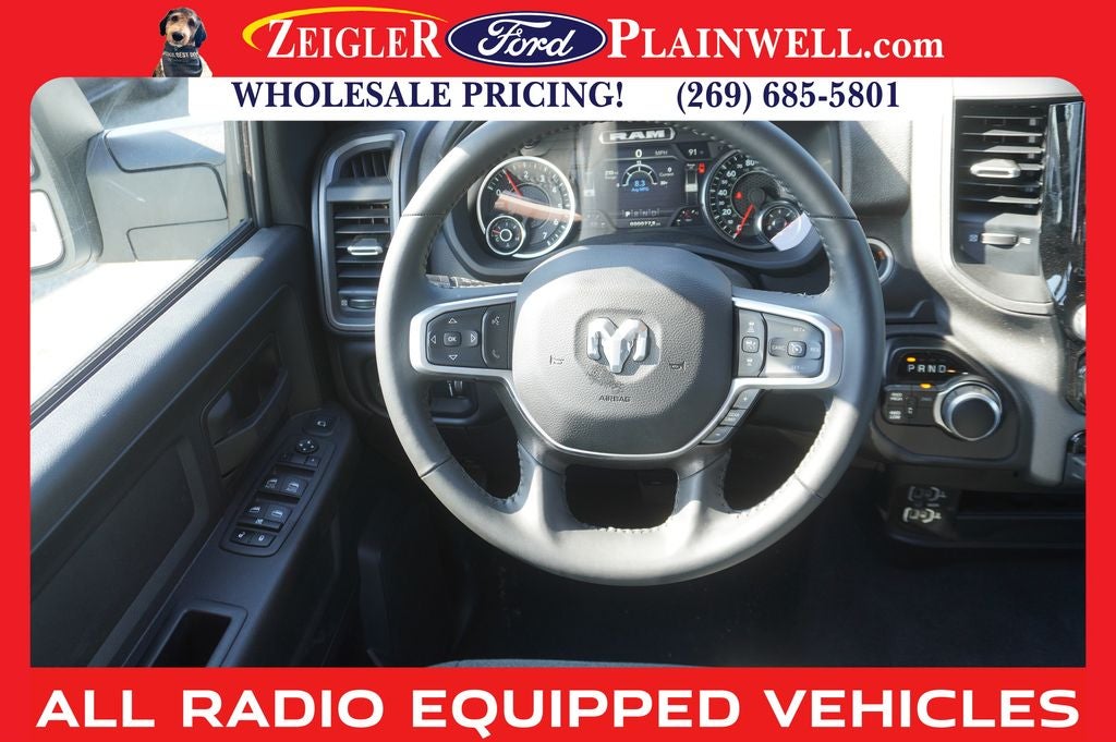 2024 RAM 3500 Tradesman CREW CAB 4X4 6.7 L TURBO DIESEL NAV REAR CAMERA P