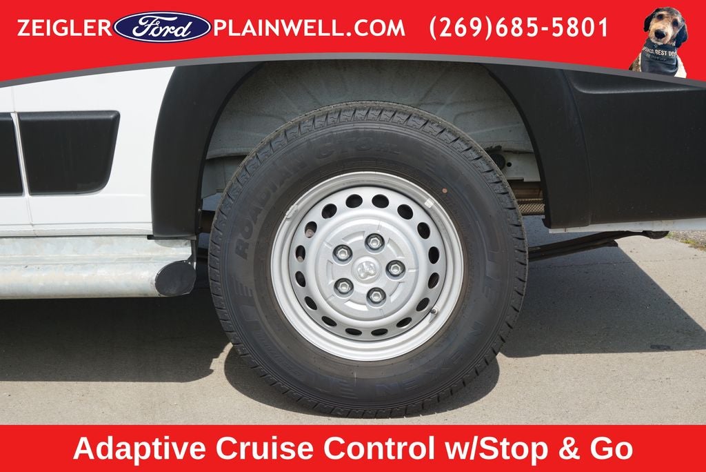 2025 RAM ProMaster 2500 Base 136" WHEEL BASE - LOW ROOF WORK VAN - REAR CAMER