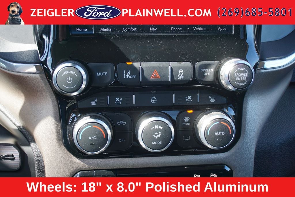 2024 RAM 2500 Laramie REW CAB 4X4 HEATED LEATHER - Cummins 6.7L I-6 Die
