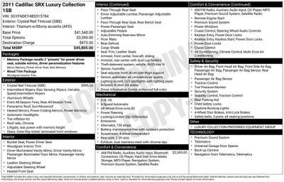 2011 Cadillac SRX Luxury