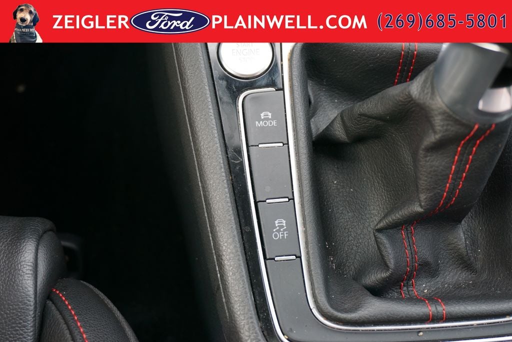 2020 Volkswagen Golf GTI 2.0T SE GTI Hatchback Panoramic Roof Leather 6 Speed Manua