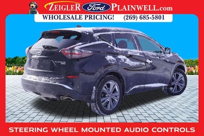 2021 Nissan Murano Platinum AWD HEATED LEATHER POWERMOONROOF REAR CAMERA