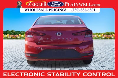 2019 Hyundai Elantra SE Keyless Entry Rear Camera 2.0 LITER DOHC