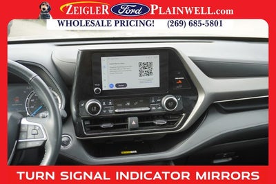 2023 Toyota Highlander Hybrid XLE 4x4 Power Moonroof Blis Rear Camera 3rd Row P Lift