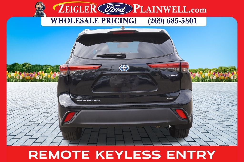 2023 Toyota Highlander Hybrid XLE 4x4 Power Moonroof Blis Rear Camera 3rd Row P Lift