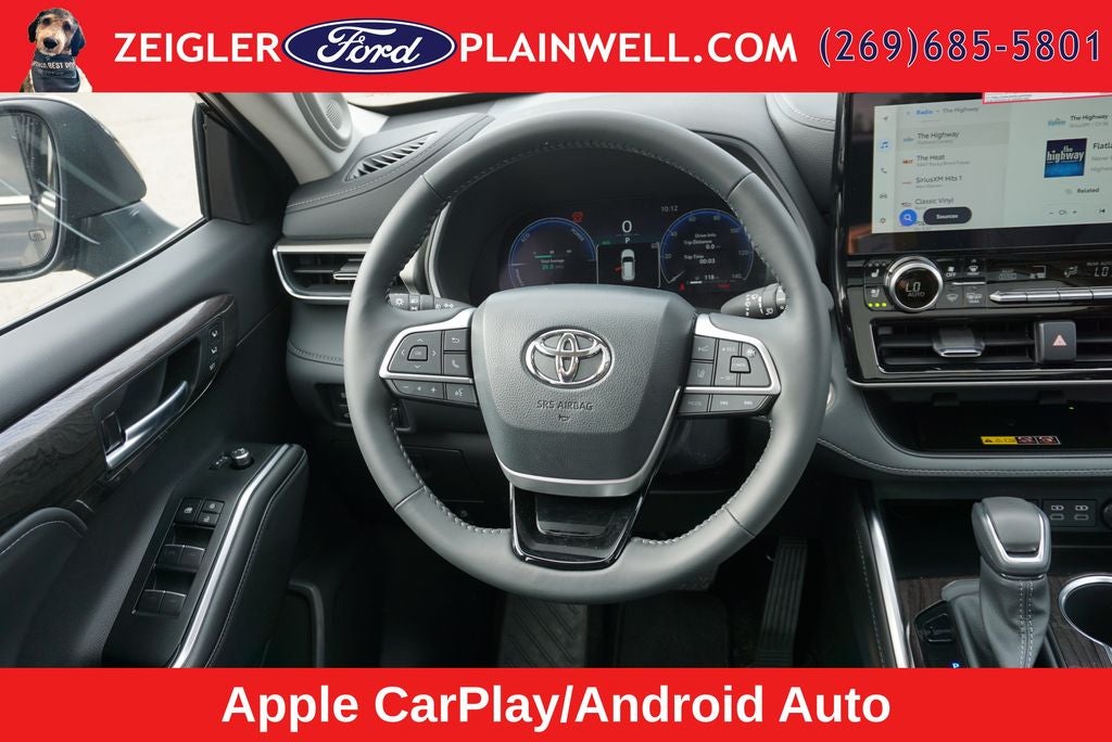 2026 Toyota Highlander Hybrid Limited POWER MOONROOF NAV HEATED LEATHER 20's