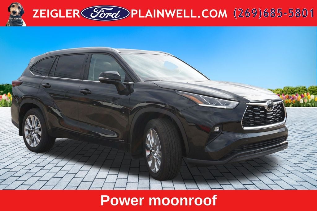 2026 Toyota Highlander Hybrid Limited POWER MOONROOF NAV HEATED LEATHER 20's