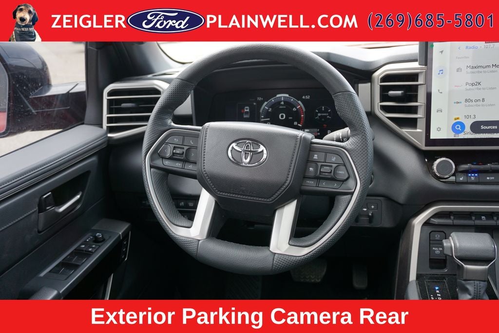 2025 Toyota Tundra Limited 4X4 V6 BLACK EDITION POWER MOONROOF LEATHER NAV
