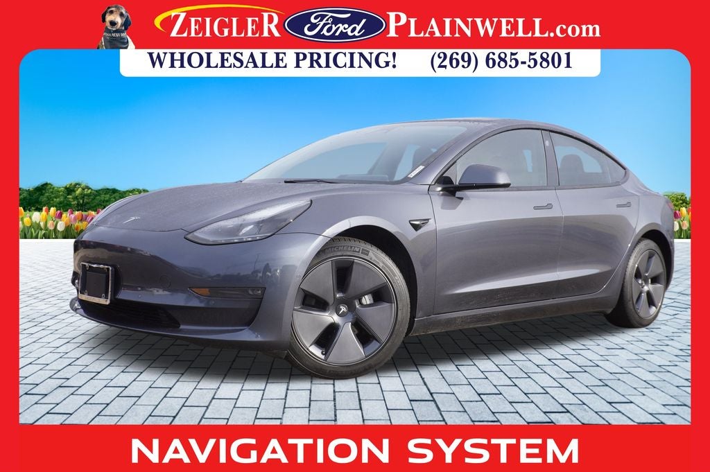 2022 Tesla Model 3 Long Range AWD Leather Skyroof