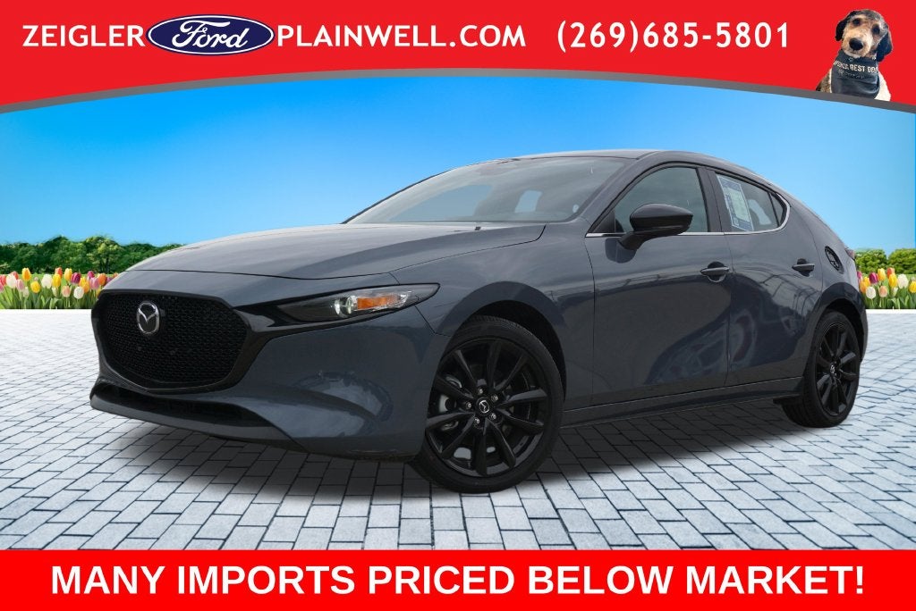 2026 Mazda Mazda3 2.5 S Carbon Edition AWD Heated Leather Moonroof R Camera Bose