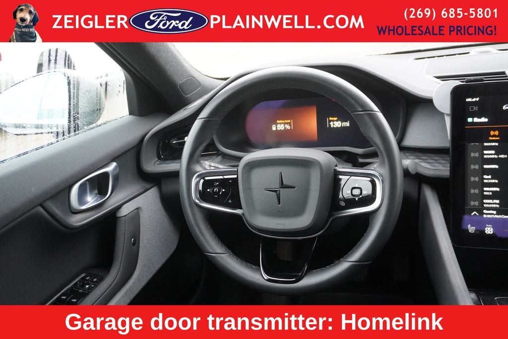 2022 Polestar 2 Long Range Single Motor Navigation Assistance Rear Camera Dual Power Heate