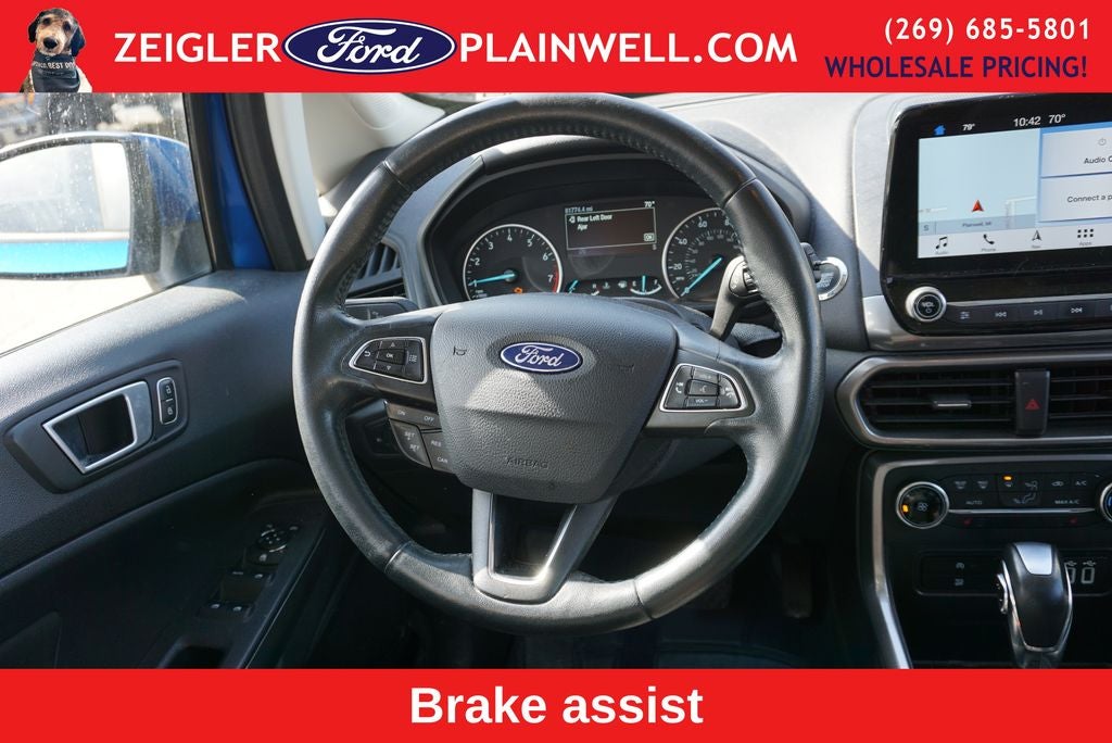 2018 Ford EcoSport SE Rear Camera