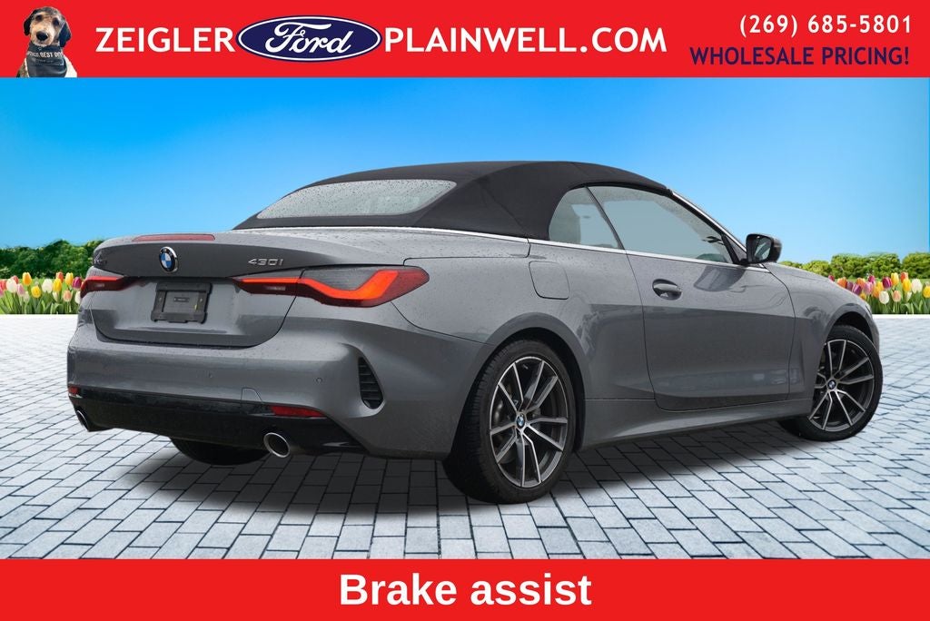 2025 BMW 4 Series 430i xDrive AWD CONVERTIBLE PREMIUM PKG NAVIGATION HEADS UP DI