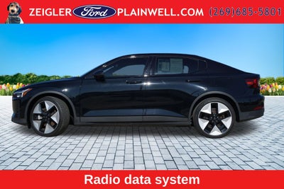 2024 Polestar 2 Long Range Dual Motor Awd Pilot Pkg Panoramic Roof Leather Blis R Camera