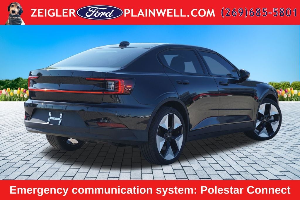 2024 Polestar 2 Long Range Dual Motor Awd Pilot Pkg Panoramic Roof Leather Blis R Camera