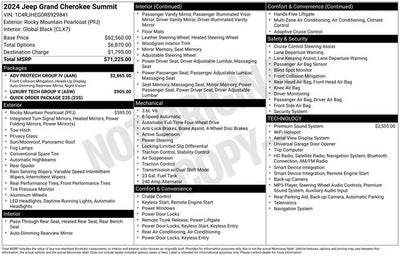 2024 Jeep Grand Cherokee Summit