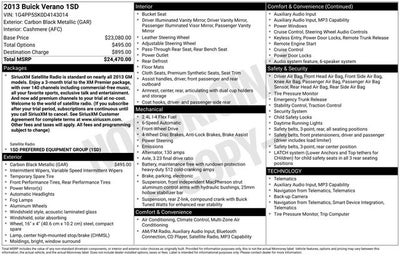 2013 Buick Verano Base