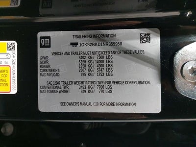 2022 GMC Yukon 4WD SLT