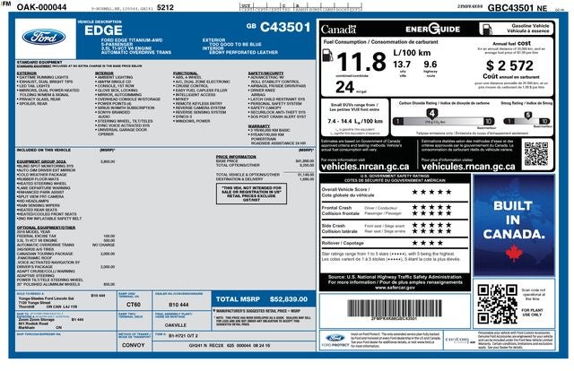 2016 Ford Edge Titanium